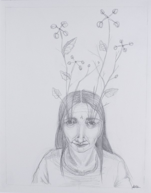 2012. Pencil on paper.